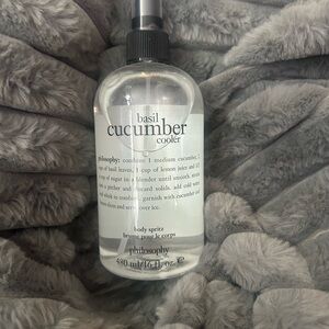 Philosophy Basil Cucumber Cooler Body Spray- Never used;